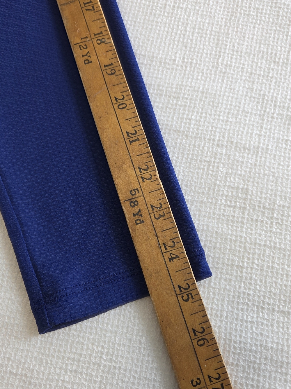 Women’s V-Neck Long Sleeve Top - Royal Blue - Picture 10 of 10